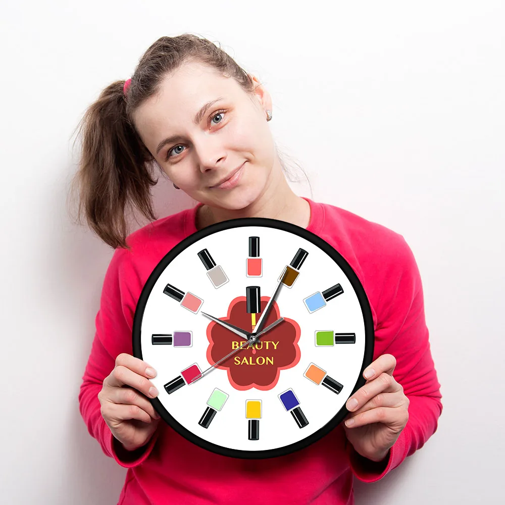 Женские настенные часы для салона красоты|Настенные часы| |