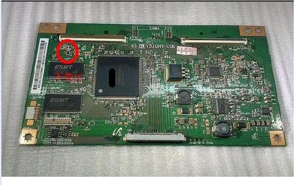 WITH IC TYEP V520h1-c06 34.7m / original v520h1-l08 logic board connect with T-CON | Электроника