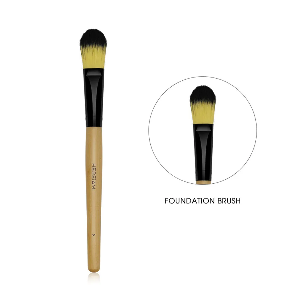 5 шт. косметический инструмент для макияжа тени век контур пудра основа кисть