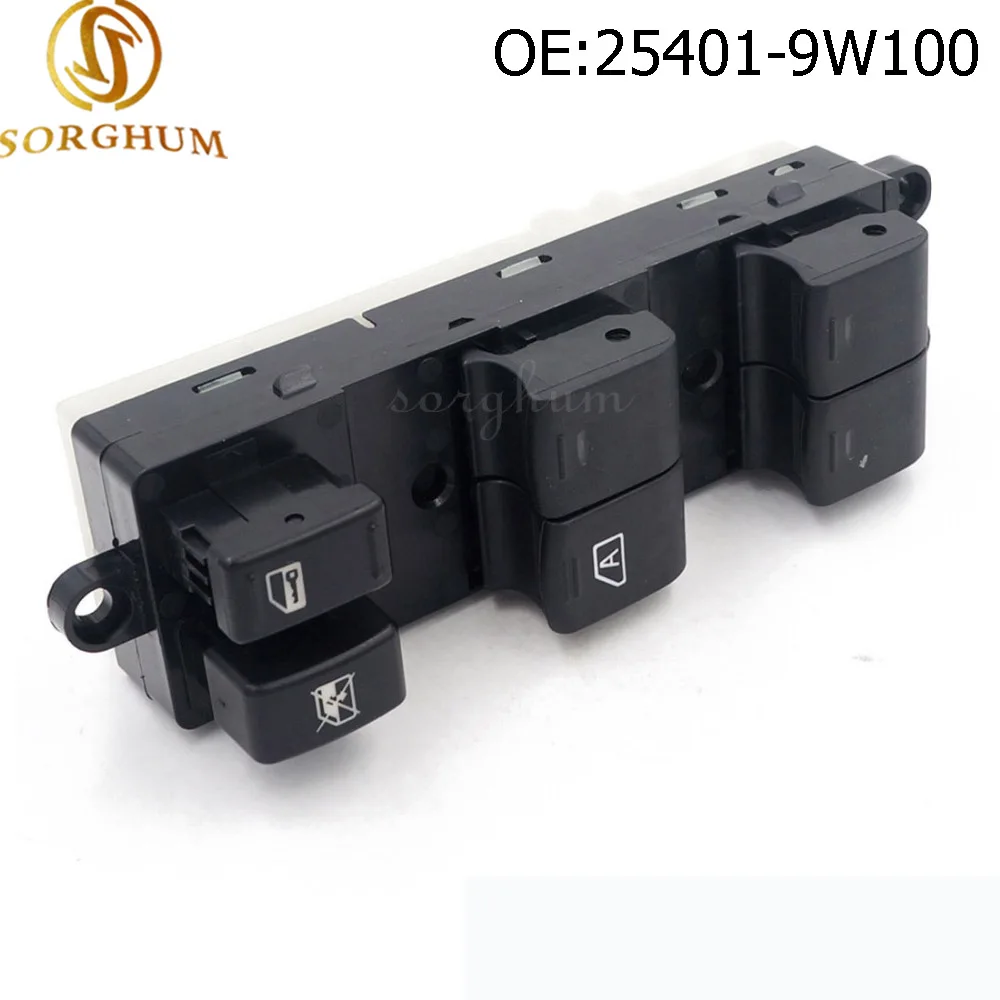 

Driver Side Power Master Window Switch For 05-08 Nissan Pathfinder 4.0L 5.6L 25401-9W100 254019W100 25401-ZP40B 25401ZP40B