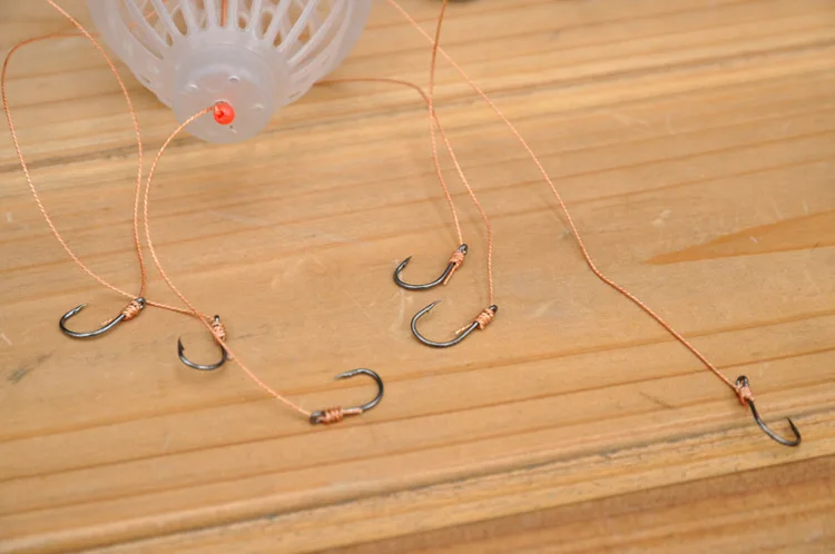 2 Sets In Box Water Monster Silver Carp Bighead Rig Hook Set Head Swivels Lead Weight Fishing Tackle | Спорт и развлечения