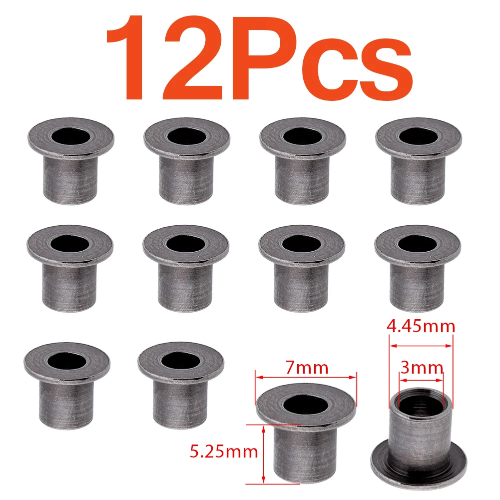 

12pcs Steering Plate Bushing For HPI WR8 Flux Rally Bullet ST 3.0 MT Ken Block