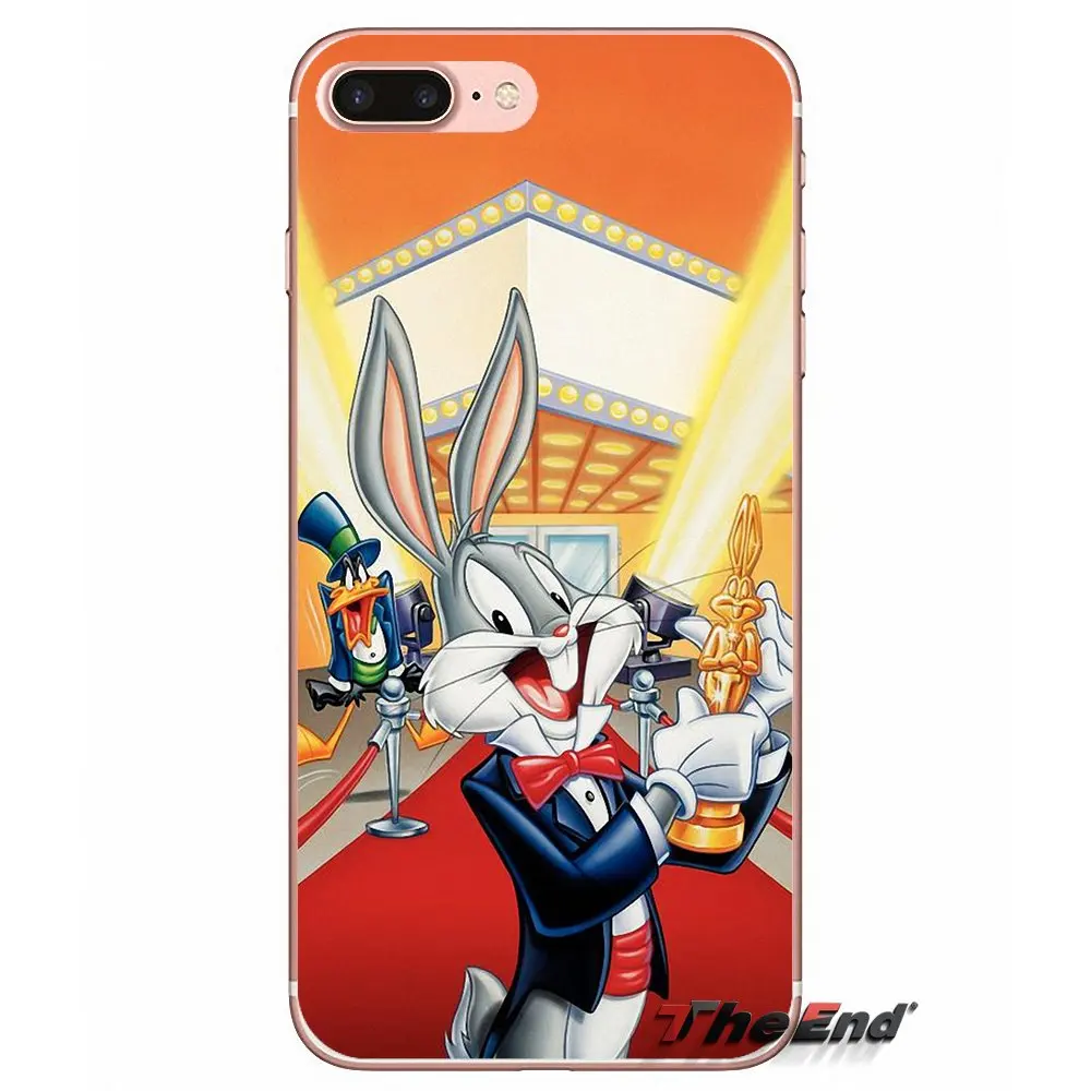 Looney Tunes Bugs Bunny для Sony Xperia Z Z1 Z2 Z3 Z5 compact M2 M4 M5 E3 T3 XA Aqua LG G4 G5 G3 G2 Mini Capa чехлы