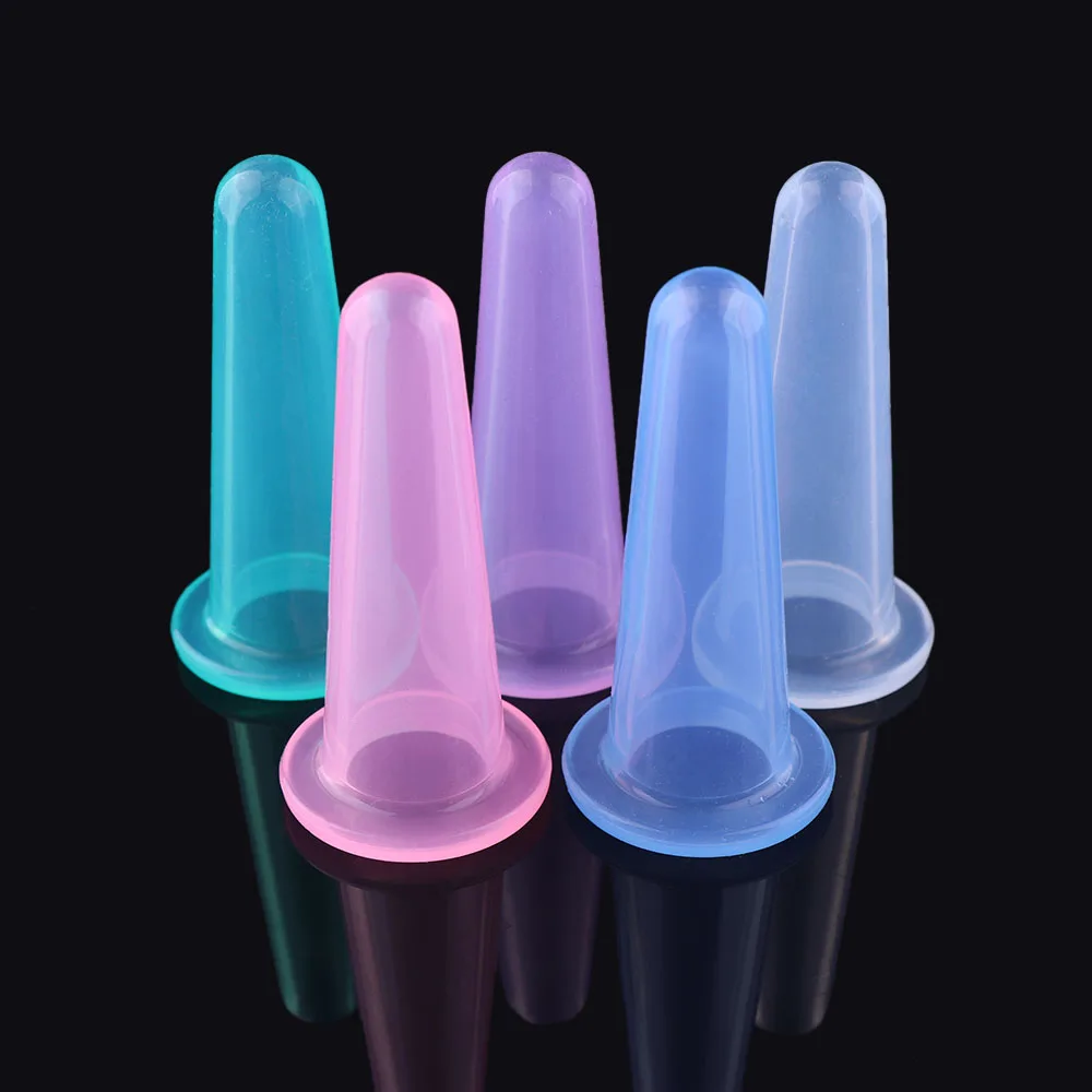 Полезные силиконовые банки для лифтинга глаз против старения массажные лица