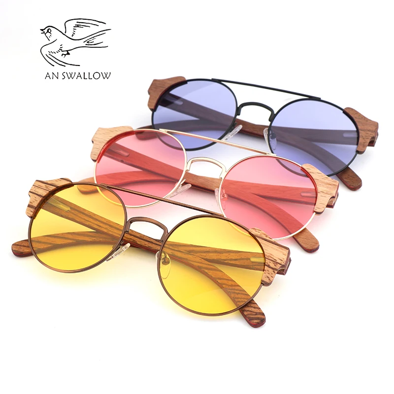 

Men's sunglasses latest bamboo and wood sunglasses fashion night vision goggles UV400 ultimate protection sunglasses women