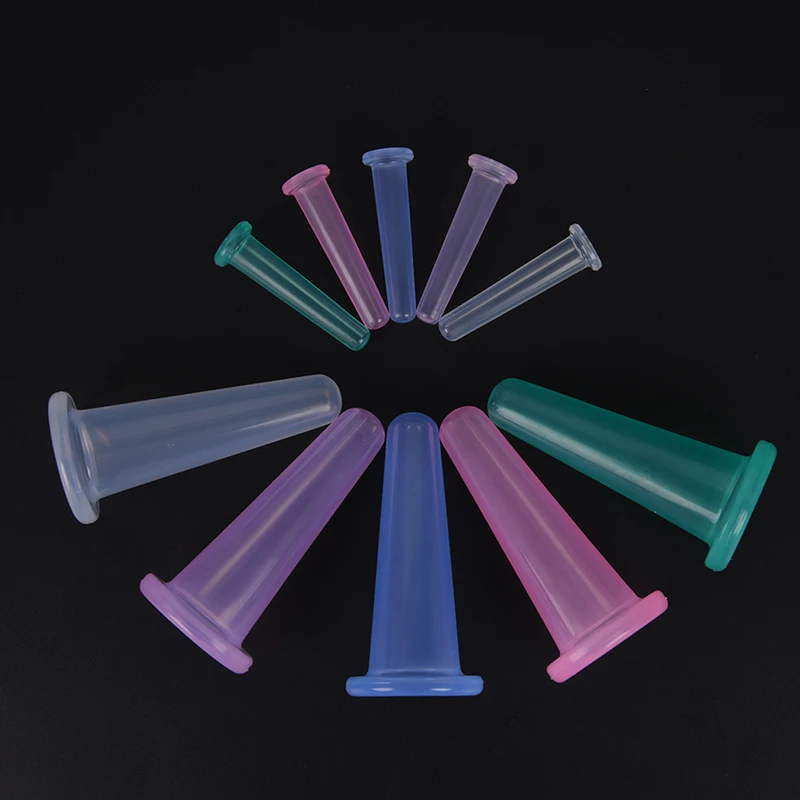 2Pcs/set Body Anti Cellulite Silicone Vacuum Massage Neck Face Back Massager Health Care Cup |