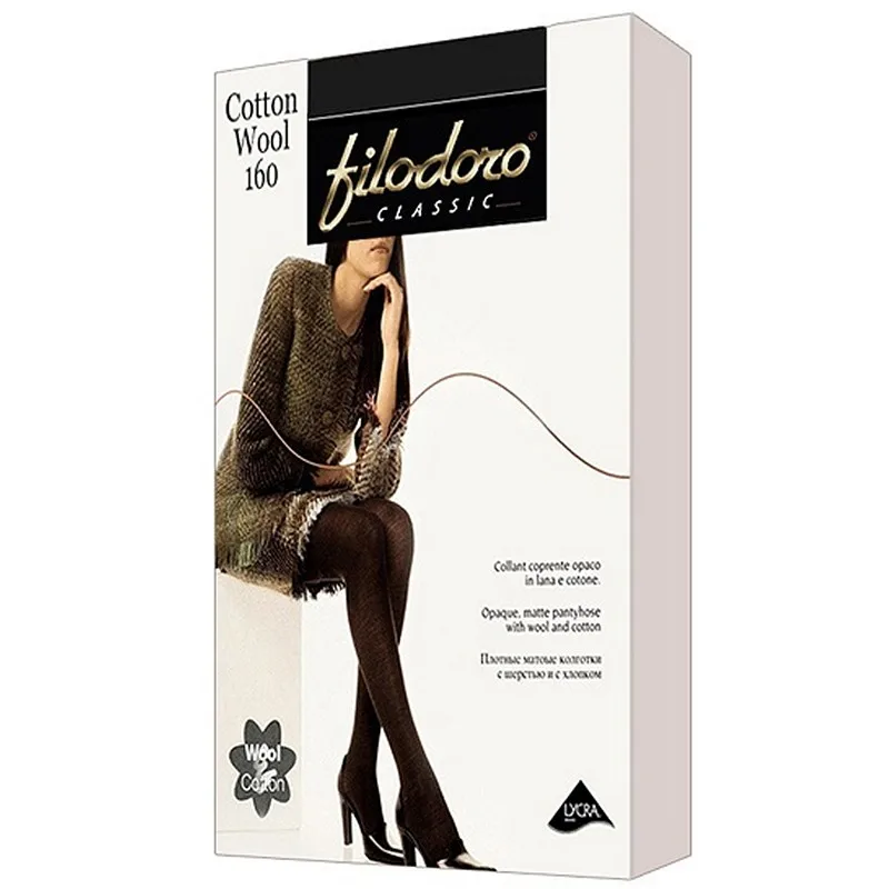 Колготки женские FILODORO COTTON WOOL 160|Колготки| |