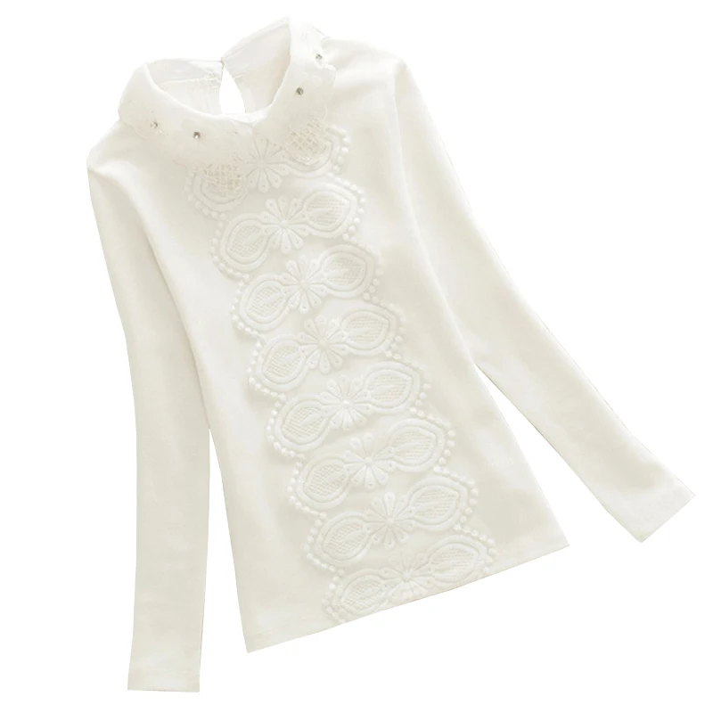 2017 г. Детский джемпер осенне зимние кружевные топы для больших девочек детская