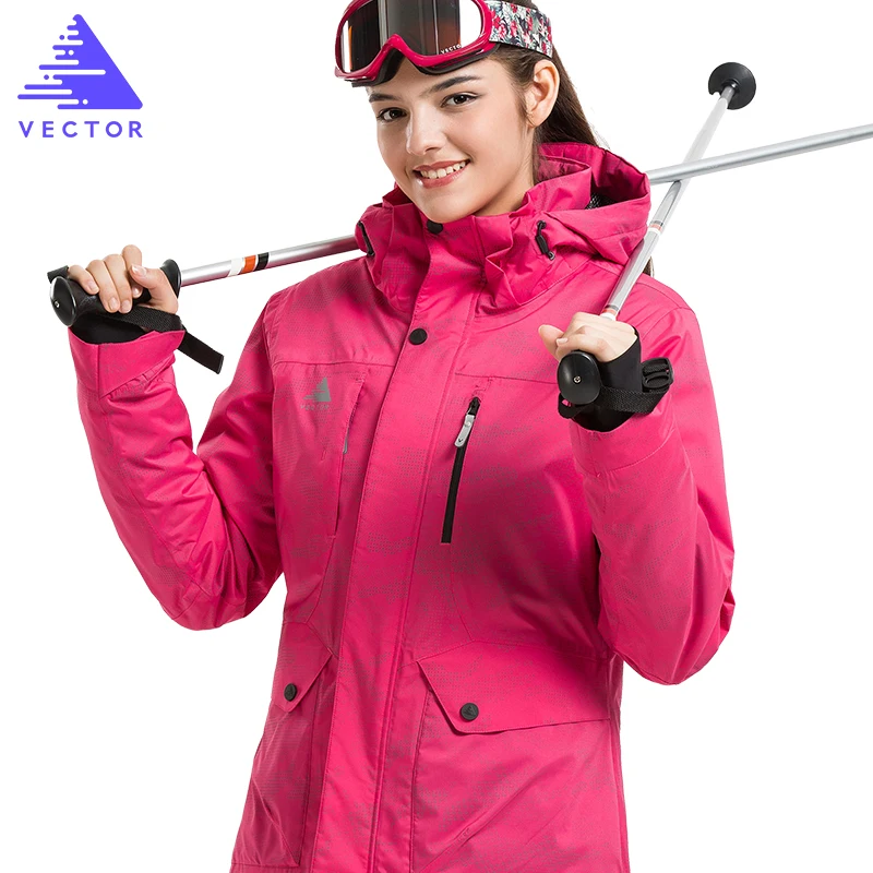 Лыжная куртка для мужчин и женщин профессиональная зимняя теплая катания на