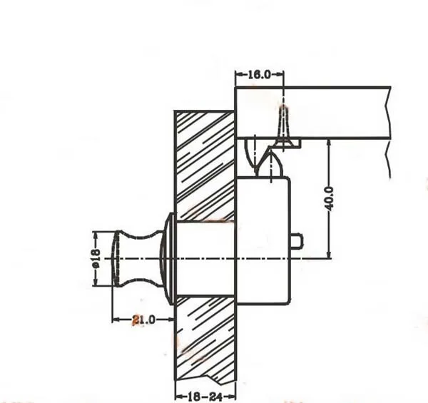 Хромированный строительный замок с рукояткой для морской лодки дом на колесах