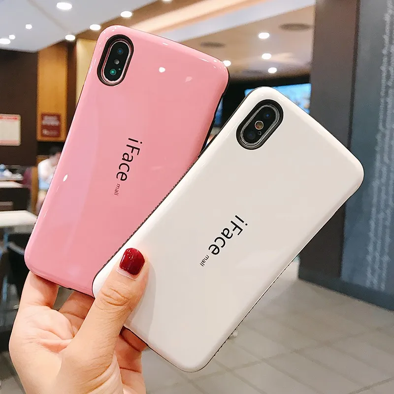 Sinbeda чехол для Iface mall iphone XS MAX XR противоударный задняя крышка гибридный TPU + PC Max
