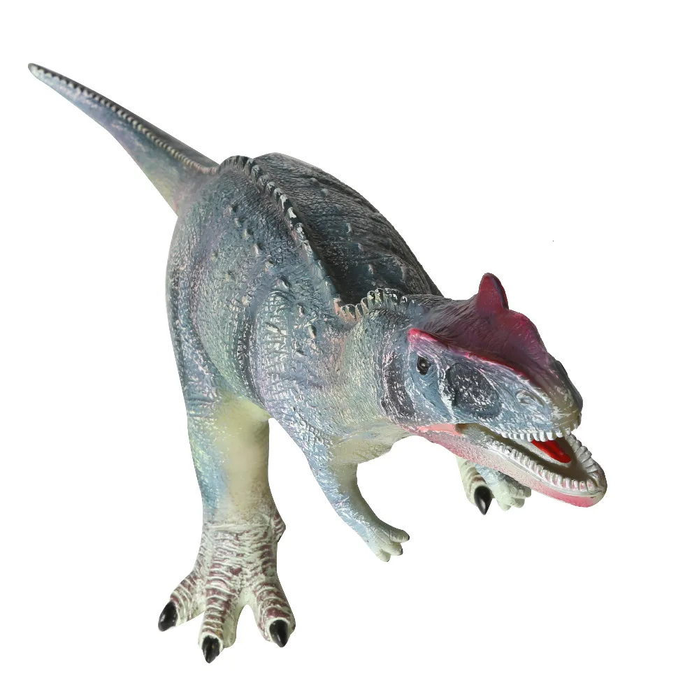 48 см Парк Юрского периода Allosaurus динозавр игрушки виниловые пластиковые модели