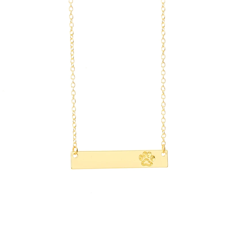 Ожерелье с надписью лапа для любителей животных 50 шт. |