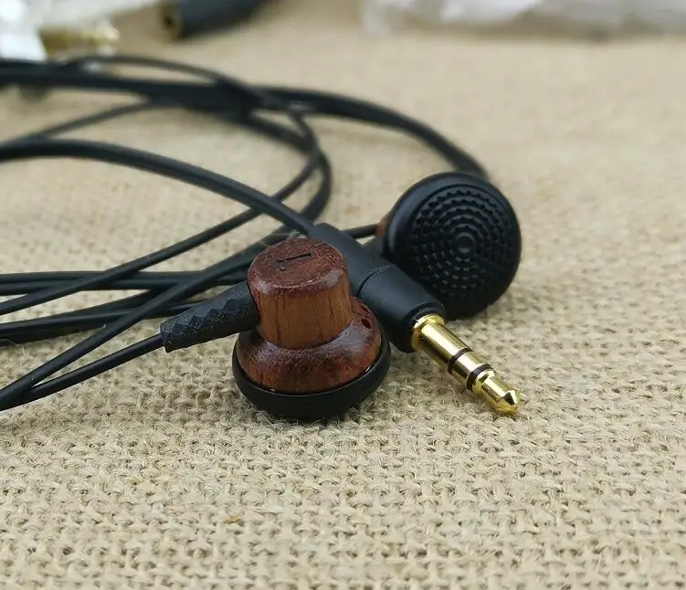 Diy вкладыши в уши для наушников деревянные наушники хороший женский Звук большой