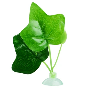 Украшение для аквариума Nicrew, искусственные растения, листья, Бета, гамак, игрушки, подставка для рыб, поставка тропических рыбок, растения с присоской