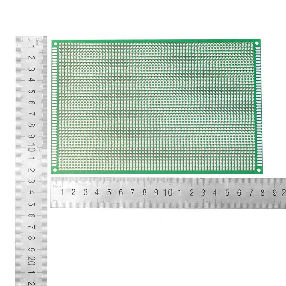 10 шт./компл. 12x18 см FR-4 2,54 мм на одной стороне DIY паяльная Прототип PCB печатная плата