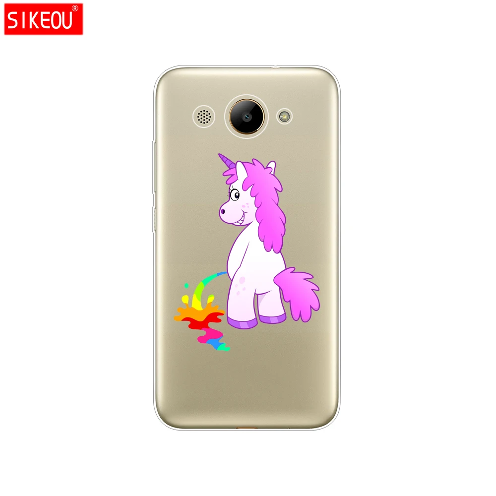 33811 Для huawei Y3 чехол мягкий силиконовый huawei Y3 прозрачная задняя крышка 5,0 ''TPU Y 3 для телефона - Цвет: 33811