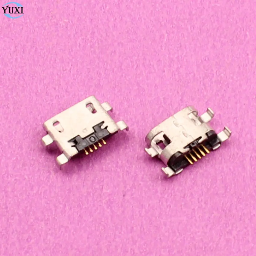 YuXi 1 шт. разъем micro USB для док станции 5pin женские детали Xiaomi Redmi 3 3S 2A Note зарядный