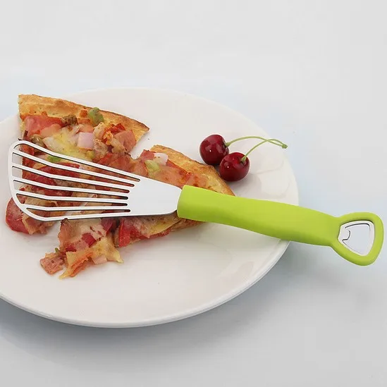 1 шт. Кухня аксессуары Нержавеющая сталь лопатка для бифштекса шпатель плоская