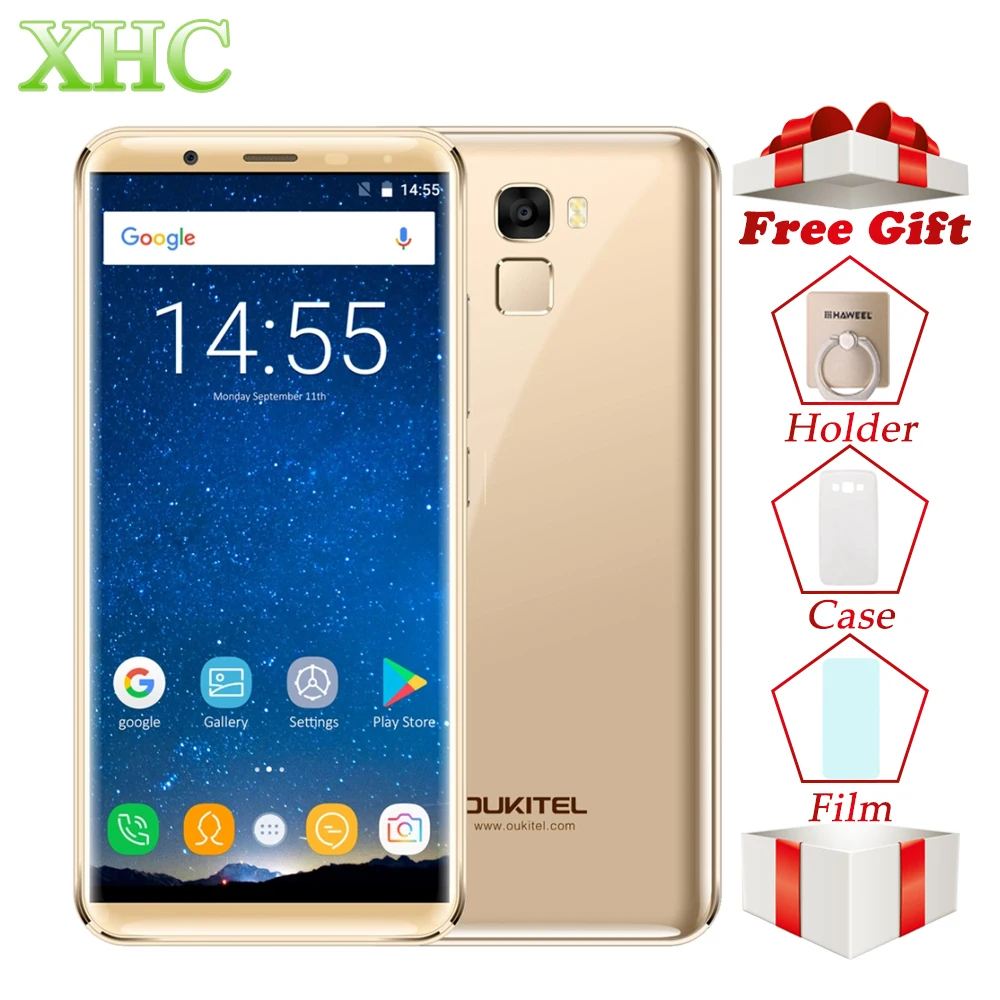 5 7 ''OUKITEL K5000 смартфон 21MP 16MP Камера Android 0 mtk6750t восемь ядер Оперативная память 4G B