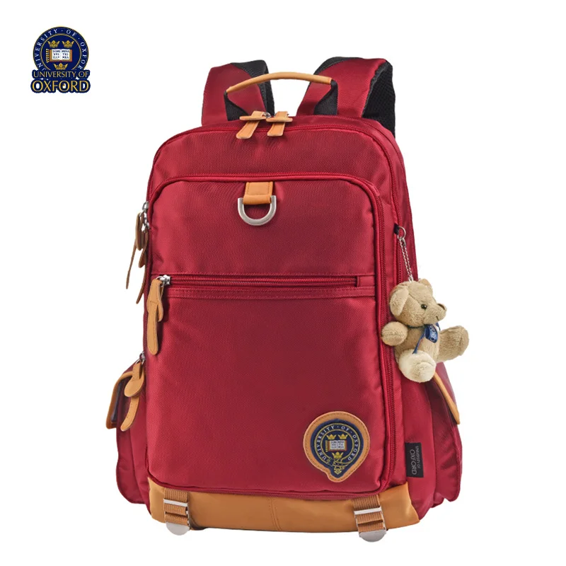 Детский Повседневный школьный рюкзак для книг портфель из ткани Оксфорд девочек