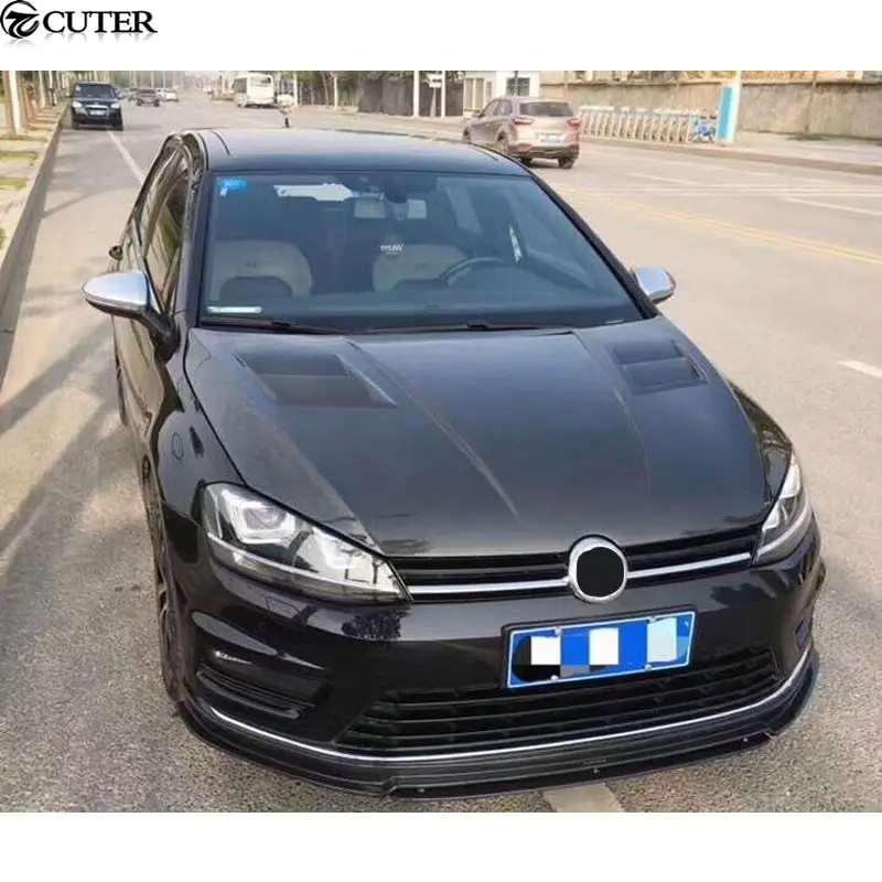 Комплект для автомобильного кузова Golf 7 капот двигателя из углеродного волокна