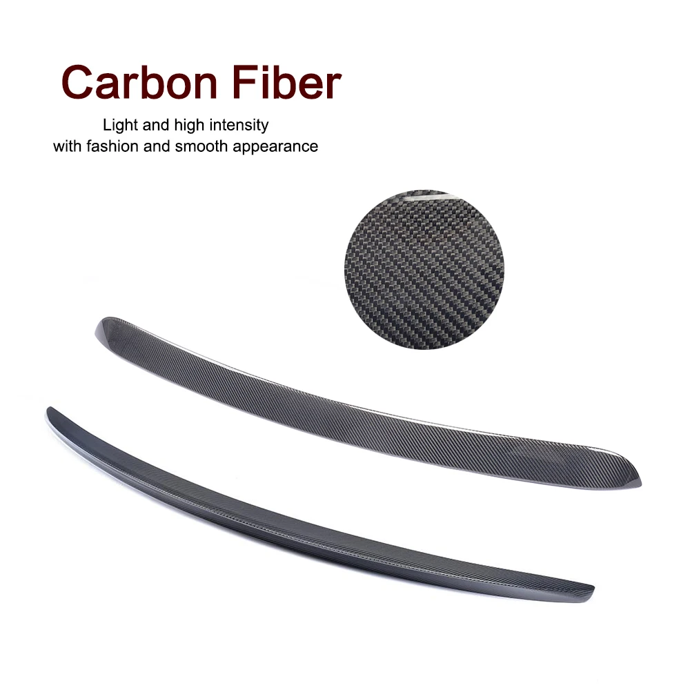 Стикер GLE Class из углеродного волокна для заднего крыша крыла багажника спойлер