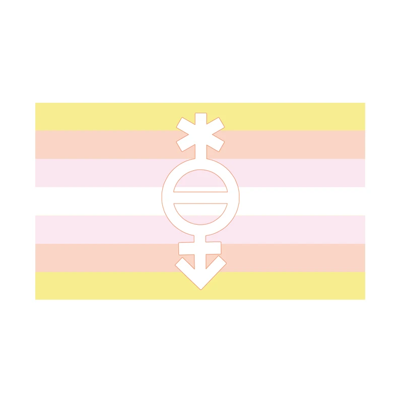 

Pangender flags Decoration banner 90*150cm/ 3x5ft for hanging