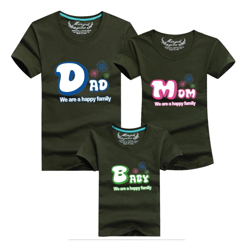 2018 Camisetas Familia Летний стиль брендовая футболка для матери и дочери &quotпапа&quot