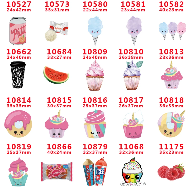 30 шт мультфильм персонаж плоское украшение из смолы PR 10527