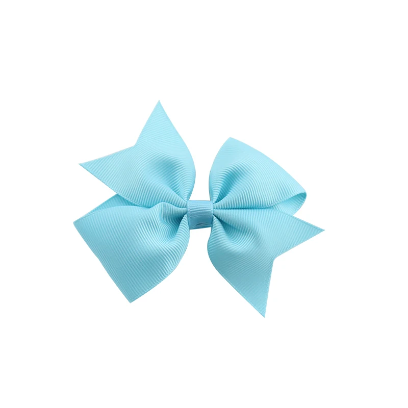 Hair Bow Boutique Solid Grosgrain Ribbon Hairgrips baby Clips Headwear Barrette Bowknot HairpinsFor Women Girls Accessories | Детская