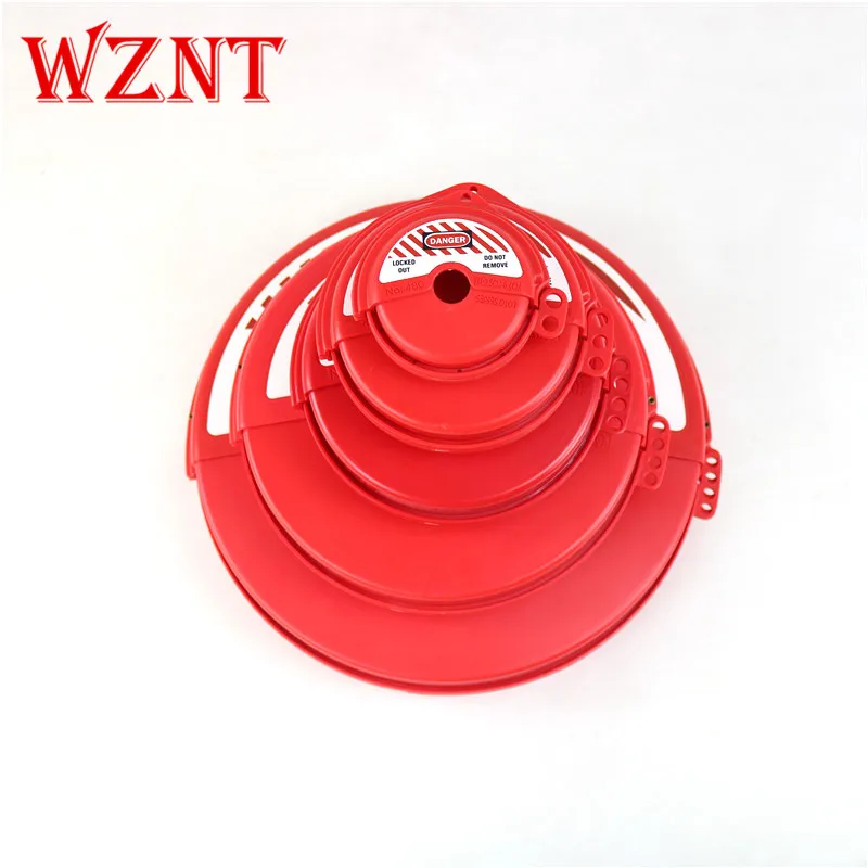 

Free shipping Rotating Gate Valve lockout Tank/Gas bottle/ball Valve safety locks , for 101mm-165mm Valve Handle Diameters