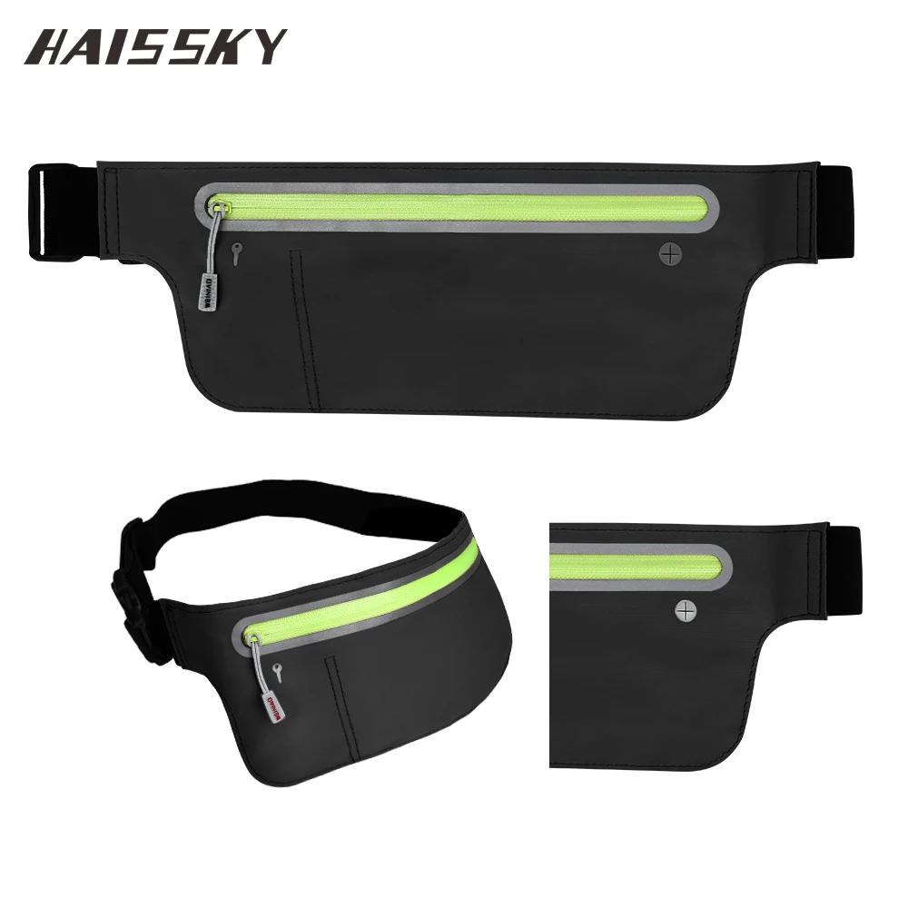 Спортивная поясная сумка HAISSKY для бега чехол iPhone 6 6S 7 Plus 8 Samsung S8 Huawei P10 Xiaomi mi6