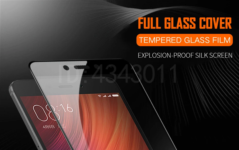 Защитное стекло на для Xiaomi Redmi Note 4 Note 4X закаленное защитное стекло для экрана 2.5D Edge glass Note4 глобальная версия пленки