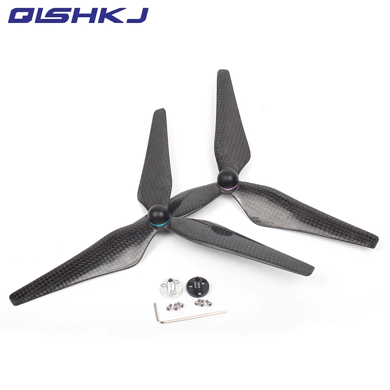 

2 Pairs 9450S Full Carbon Fiber Propellers Self-tightening Props with Propeller Mounts for DJI Phantom 4/ PRO/ ADVANCED