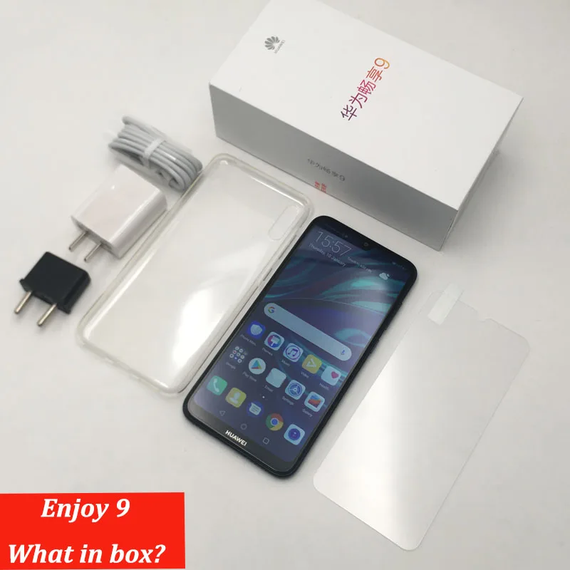 Huawei Enjoy 9 Y7 2019 смартфон с восьмиядерным процессором Snapdragon 450 6 26 дюйма 1520*720 P 4000