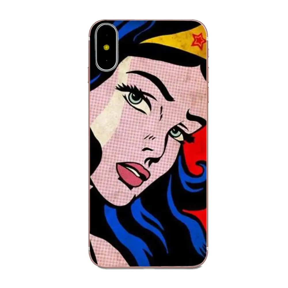 as picture Dc чудо-женщина для Huawei Mate 7 8 9 10 20 P8 P9 P10 P20 P30 Lite Plus Pro Обложка с рисунком красочные Стиль сотовый Чехол для телефона - Цвет: as picture