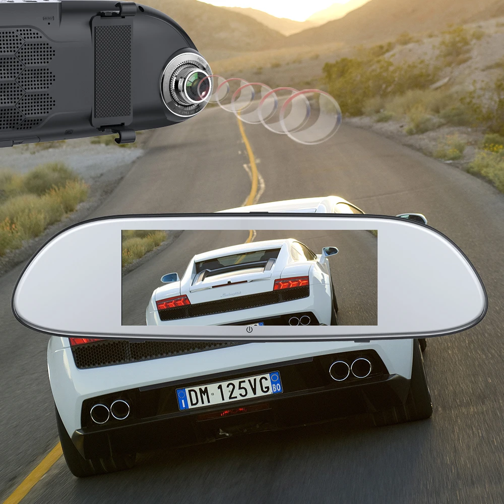 Сюрприз!! Panlelo зеркало автомобиля gps Android 5 0 6 86 дюймов HD 1080 P навигации с G SENSOR