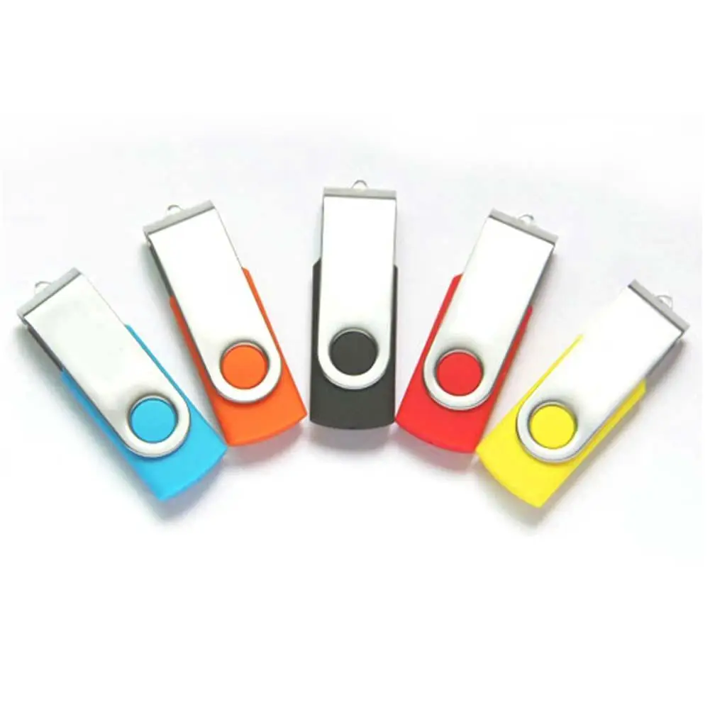64 Мб поворотный USB флеш-накопитель 2 0 Флешка Случайные цвета Бесплатная доставка |