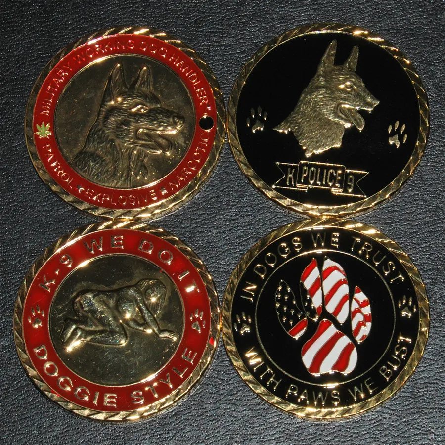 Бесплатная доставка Mix 2 шт./лот Рабочая Собака K9 кулер военная и полицейская