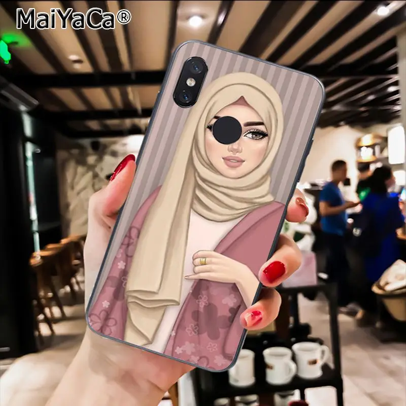 A9 MaiYaCa Мусульманский Исламский грил глаза чехол для телефона Xiaomi Redmi8 4X 6A Redmi Go Redmi5 5Plus Note7 8ProA1 A2Lite - Цвет: A9