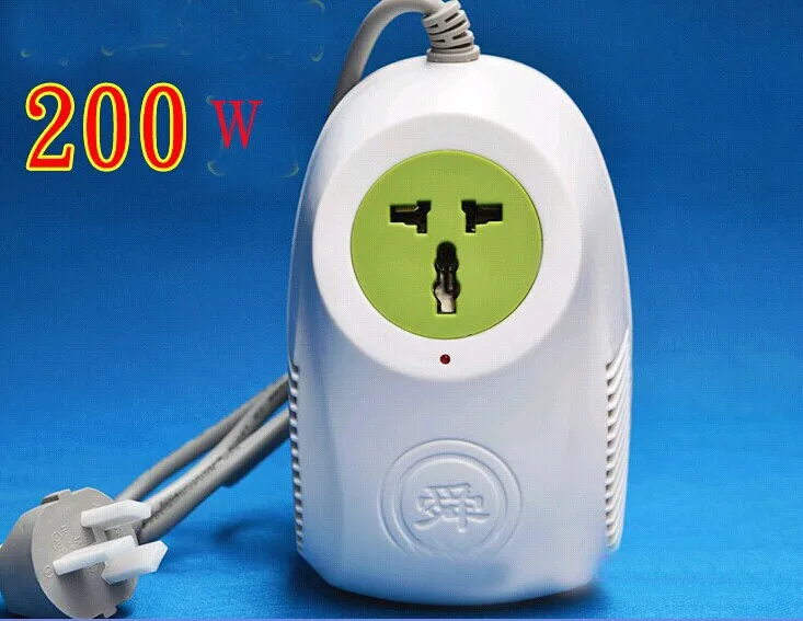 

2016 NEW 200W AC 220V to 110V Step Down Voltage LED Transformer Convert Travel Power Plug Adapter