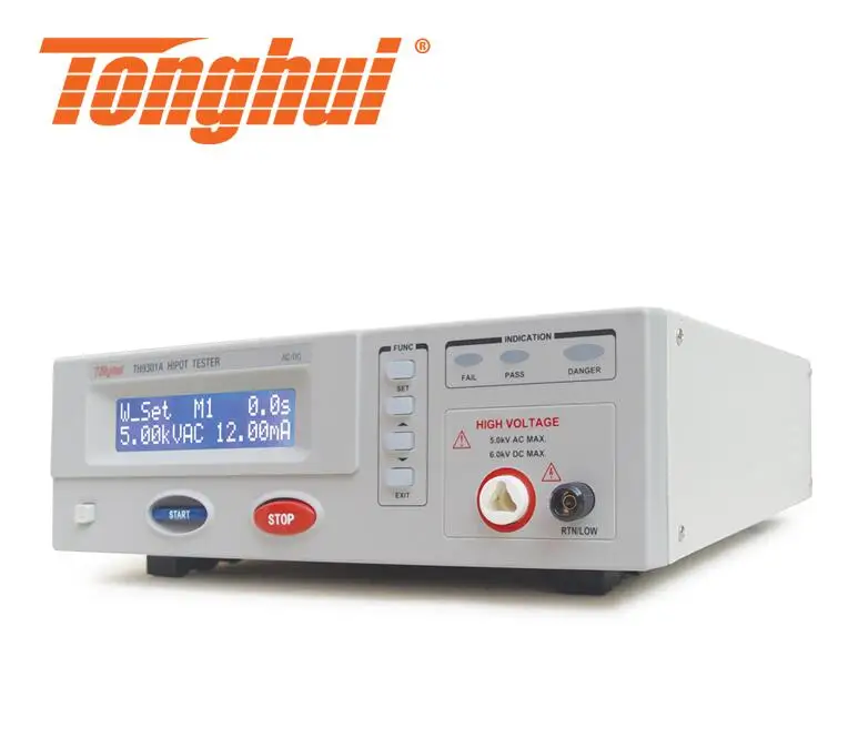 TONGHUI TH9301A тестер выдерживаемого напряжения AC 0 5000V/DC 6000V электробезопасности|tester