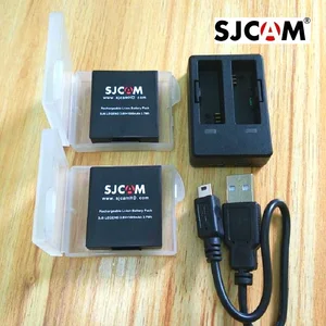 SJCAM Accessories Original SJ6 Batteries Rechargable Battery Dual Charger Battery Case For SJCAM SJ6 in India