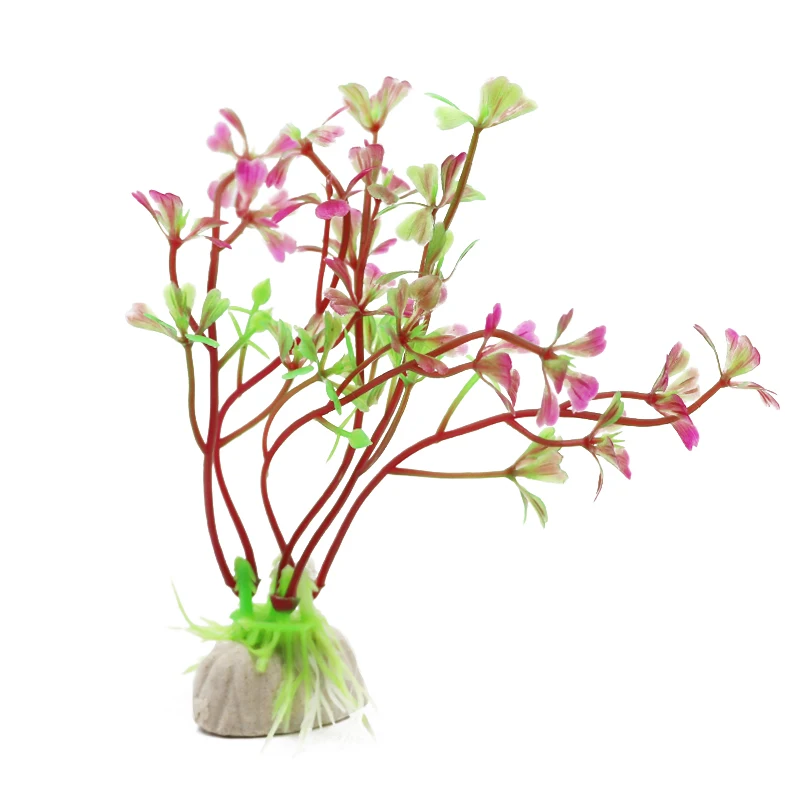 1 шт. моделирование резервуара искусственные растения пластиковые аквариумные