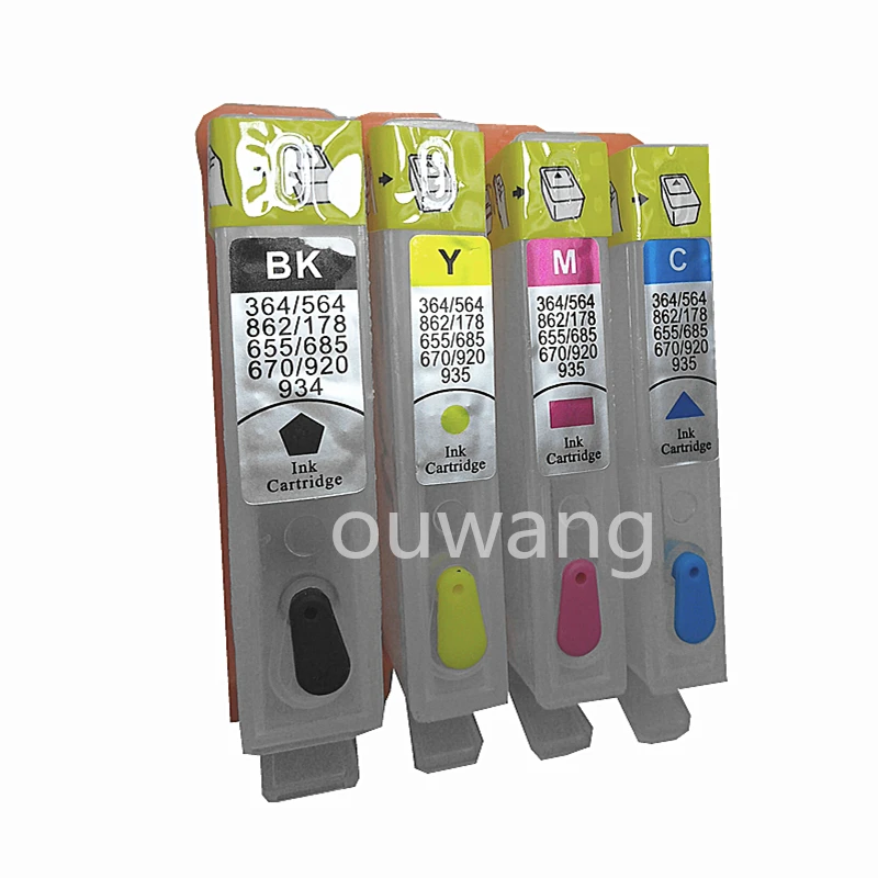 Многоразовый картридж для чернил 655XL deskjet ink Advantage 3525 4615 4625 5525 6525 CZ109AE CZ110AE CZ111AE