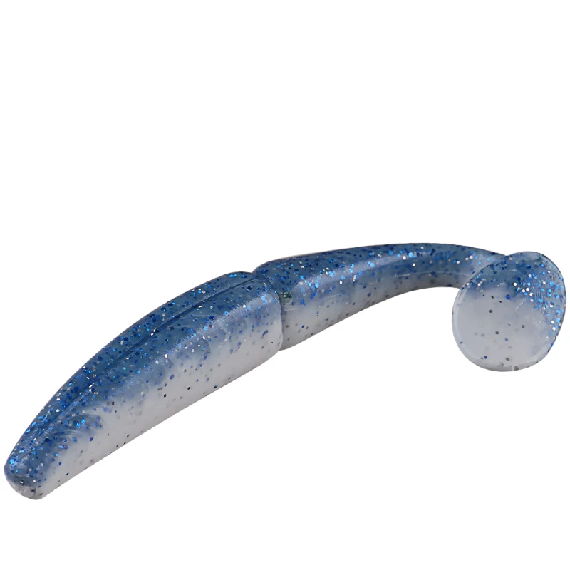 Мягкая приманка 70 мм/3 3 г 6 шт./лот Т образная рыболовная Iscas Artificiais Leurre Souple Peche A La