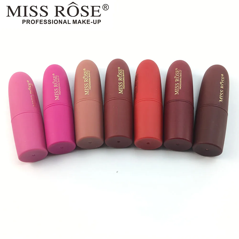 Губная помада мисс Роуз увлажняющая гладкая губная длительная Очаровательная