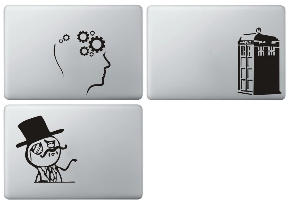 Наклейки для ноутбука Macbook Pro 13 Air 13 retina 13 15 Виниловые наклейки из ПВХ для hp/Asus/Dell частичная кожа для ноутбука
