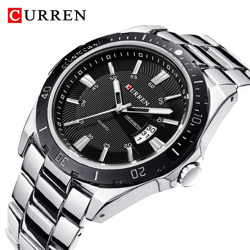 

Часы CURREN Мужские, армейские, кварцевые, деловые, 8110